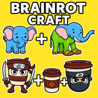 Brainrot Craft is a hilarious Italian Brainrot casual game in which random objects collide, merge, and turn into unexpected creations. 