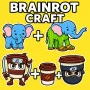 Brainrot Craft is a hilarious Italian Brainrot casual game in which random objects collide, merge, and turn into unexpected creations. 
