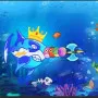In Fish IO Be the King, you control a fish with a sharp sword on its head. Your objective is to strike other fish without facing any resistance.
