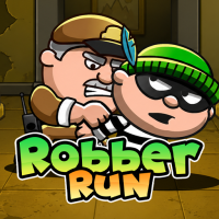 Robber Run is a stealth puzzle adventure game. Players will need to sneak into guarded buildings, unlock doors, avoid security cameras, collect hidden cash, and escape safely.