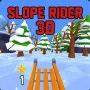 Slope Rider 3D, an infinite winter survival game, requires rapid thinking and decision-making. One obvious goal: to travel as far down dangerous icy slopes as possible while operating a sled.