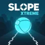 Slope Xtreme is an endless running game in which a neon ball rolls down endless, difficult slopes. Your journey will commence with a robust launcher. Employ your creativity to launch the ball as far as possible while navigating a succession of obstacles.
