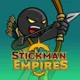 In Stickman Empires, you are a skilled commander who commands stickman forces to defend your monument and destroy opposing towers.