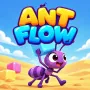 Ant Flow is a relaxing puzzle game where multicoloured ants destroy 3D pixel art blocks. Each level's five waiting areas make color-matching a sequencing puzzle.