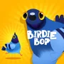 In Birdie Bop, a simple reflex-based video game, players control a hungry bird collecting food while avoiding bees and decaying objects and completing level-specific objectives.