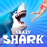 As you play Crazy Shark, an arcade survival game, you will be required to consume food without stopping, complete objectives, develop into powerful sharks, and control the dangerous and expansive ocean.