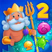 Fish Story 2 is a fun story-based match-3 puzzle. Mermaids search the ocean floor for shellfish, crabs, starfish, and other aquatic creatures. The player can traverse stones that connect various levels.