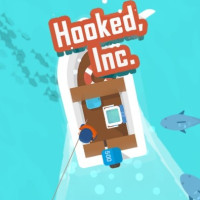 Hooked Inc game takes players on an exciting fishing journey, where you can earn money, upgrade your boat, hire more sailors, and expand the sea to hunt rare fish.