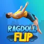 You manipulate a ragdoll character in the entertaining physics-driven action game Ragdoll Flip. The objective is to perform aerial somersaults and land safely. 