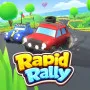 Rapid Rally is a top-down arcade racing game focused on rallying, demanding strategic choices to navigate a series of difficult stages. 