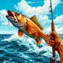 Russian Sea Fishing is an exciting fishing simulation game that allows players to experience realistic fishing at sea. Great fishing gear, tons of chores, and fish tanks to raise and sell fish. Enjoy Russian sea fishing and catch as many fish as possible.