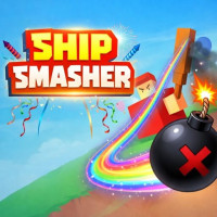 Hit the ball hard in Ship Smasher, an explosive arcade game where you must hit all enemy targets, especially enemy ships, with the ball to destroy them.