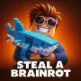 Steal a Brainrot is a fun, chaotic 3D Roblox casual heist game with several Italian Brainrot meme characters, each of whom earns money at their own pace. In this game, your main goal is to load your base with Brainrots so that your passive revenue grows as quickly as possible. 