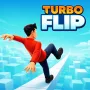 Turbo Flip is a stunt driving arcade game. Every downhill run will have incredible jumps and gravity-defying backflips. Pay for fantastic improvements, do aerial tricks.