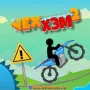 Vex X3M 2 is an adventure racing game whereby players must navigate 30 challenging, obstacle-laden stages and execute somersaults to get the fastest completion time.