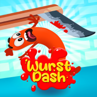 Wurst Dash is an endless runner where you need to keep a sausage alive for as long as possible, sprinting through a busy kitchen environment.