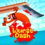 Wurst Dash is an endless runner where you need to keep a sausage alive for as long as possible, sprinting through a busy kitchen environment.