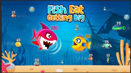 Fish Eat Getting Big