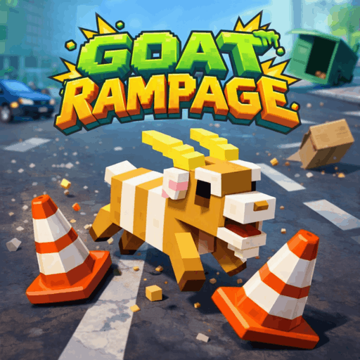 Play as a crazy goat and wreck the city in Goat Rampage!